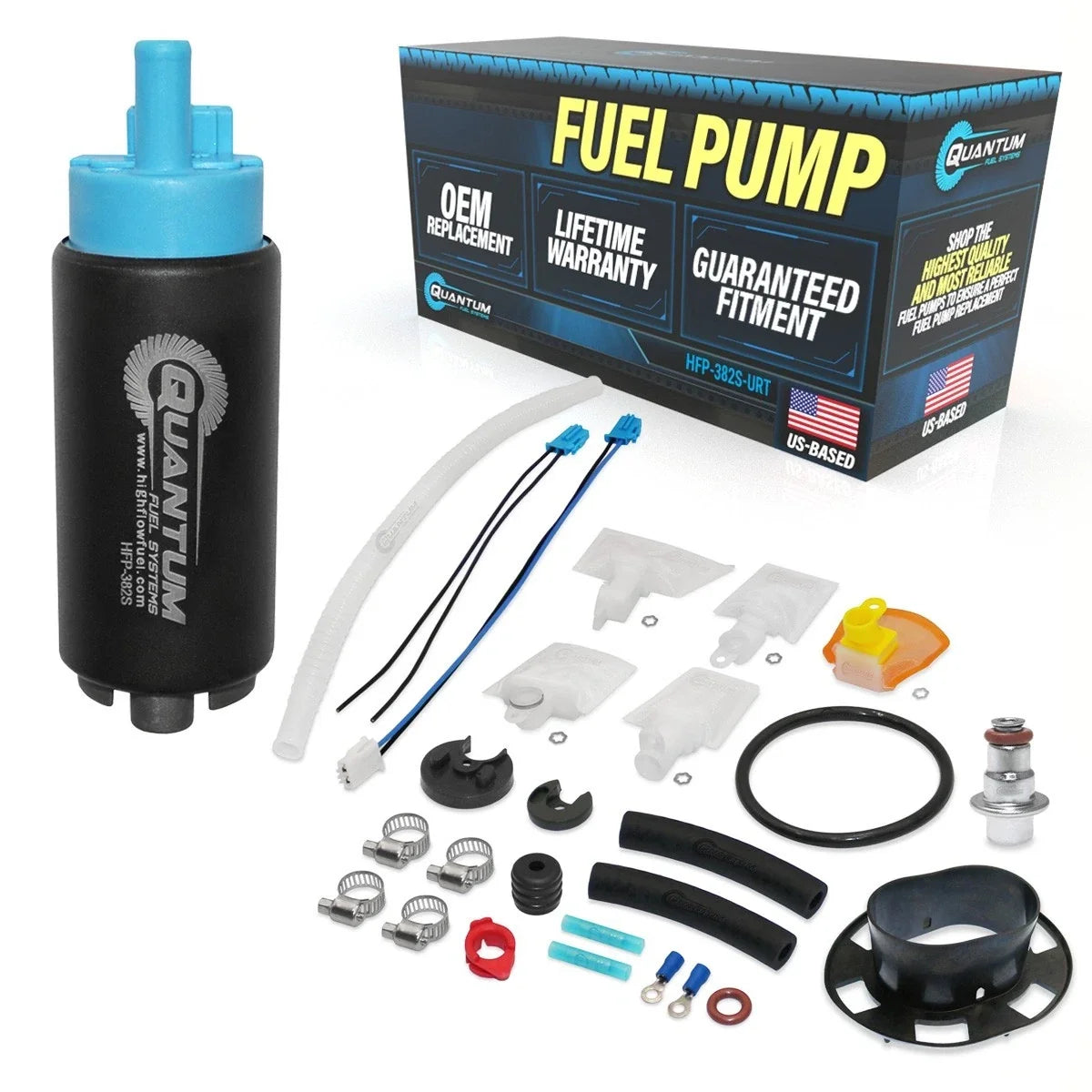 QFS Intank Pump + Reg + Tank Seal for Honda CBR1000 (2004–2007) #16700-MEL-013