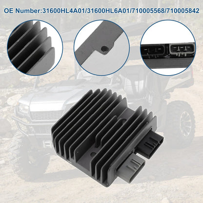 Voltage Regulator Rectifier 31600HL4A01 for Honda SXS1000M3 Pioneer 1000 (2016–2019)