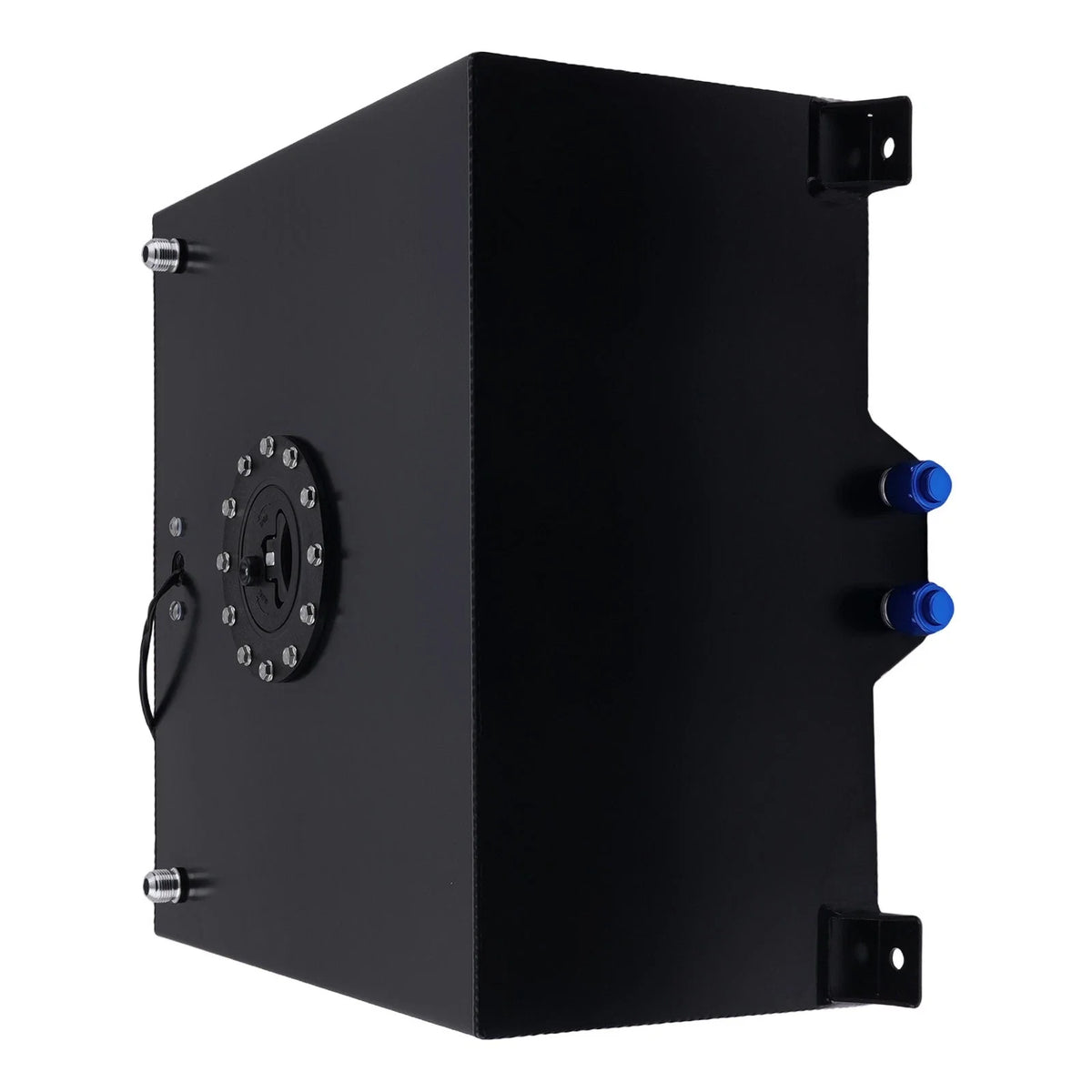 15 Gallon Fuel Cell Tank Kit for Racing Vehicle (Aluminum Cap, Steel Line)