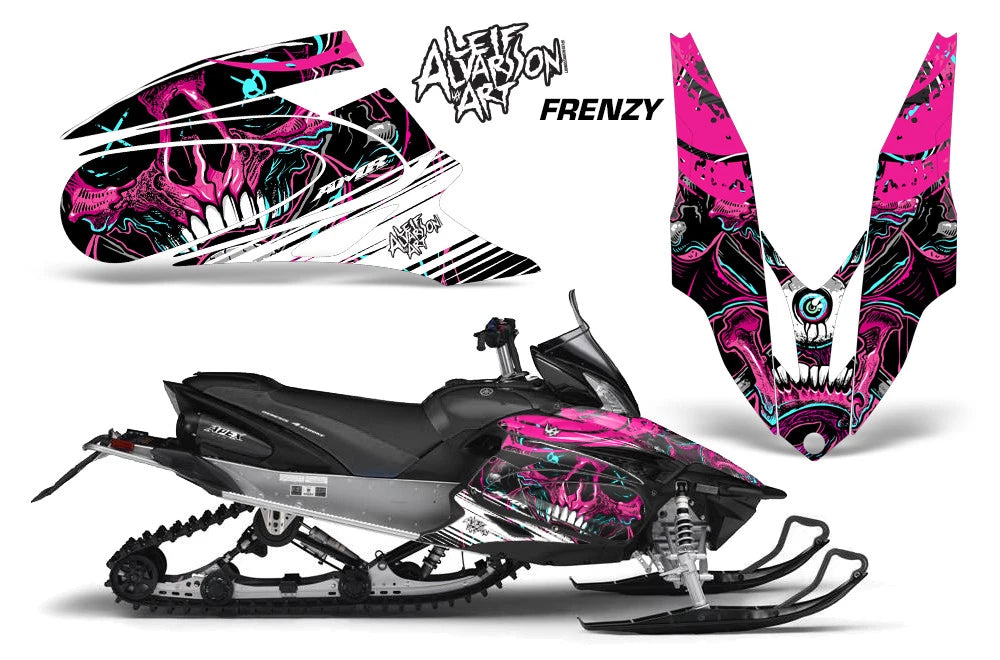 Snowmobile Sled Graphic Decals for Yamaha Apex (2006–2010)