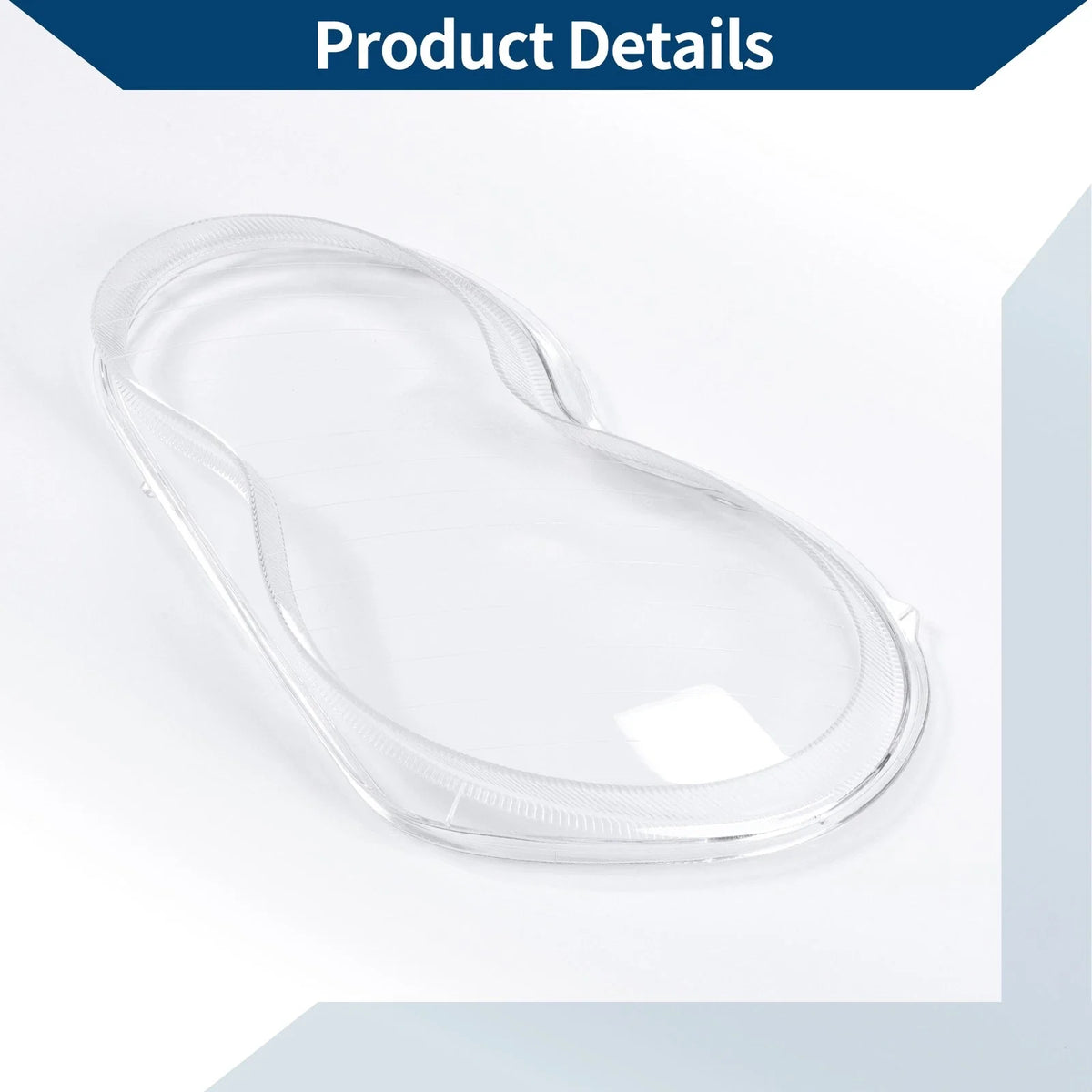 1 Pc Front Left Headlight Lens Cover for Mercedes-Benz (2003–2009) No. 2038203161 Clear