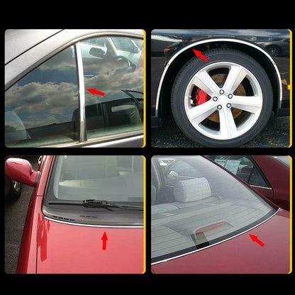 Car Molding Trim / 5/16 / Chrome 16Feet for Auto Body US
