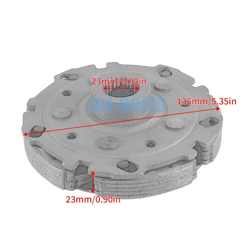 Wet Shoe Clutch for Powermax ATV Bearclaw 400 / UTV Renegade 400 21230-003-0000