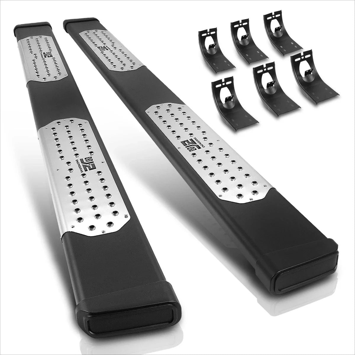 J2 Powdercoated 6.5" Side Step Running Board for Silverado/Sierra (2019–2024)