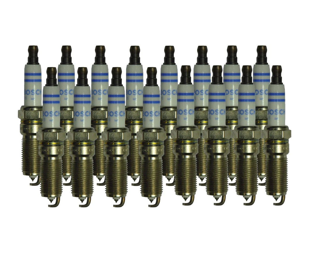 Set of 16 Spark Plugs Bosch FR8DPP33 for Kia Mercedes Chrysler