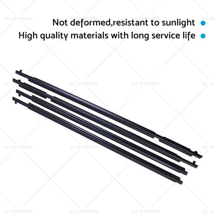 4 x Weatherstrip Trim Seal Strips for Toyota RAV4 (2009-2012)