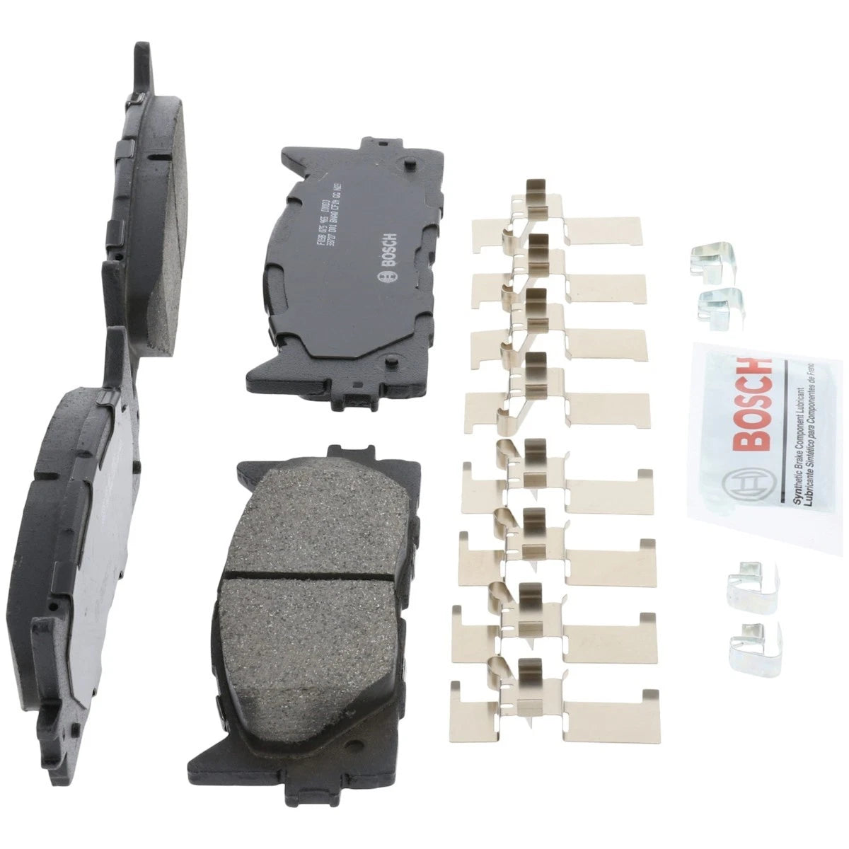 2X Bosch Brake Pad Set Front for Toyota Avalon Lexus ES350 (2010–2018) BC1293