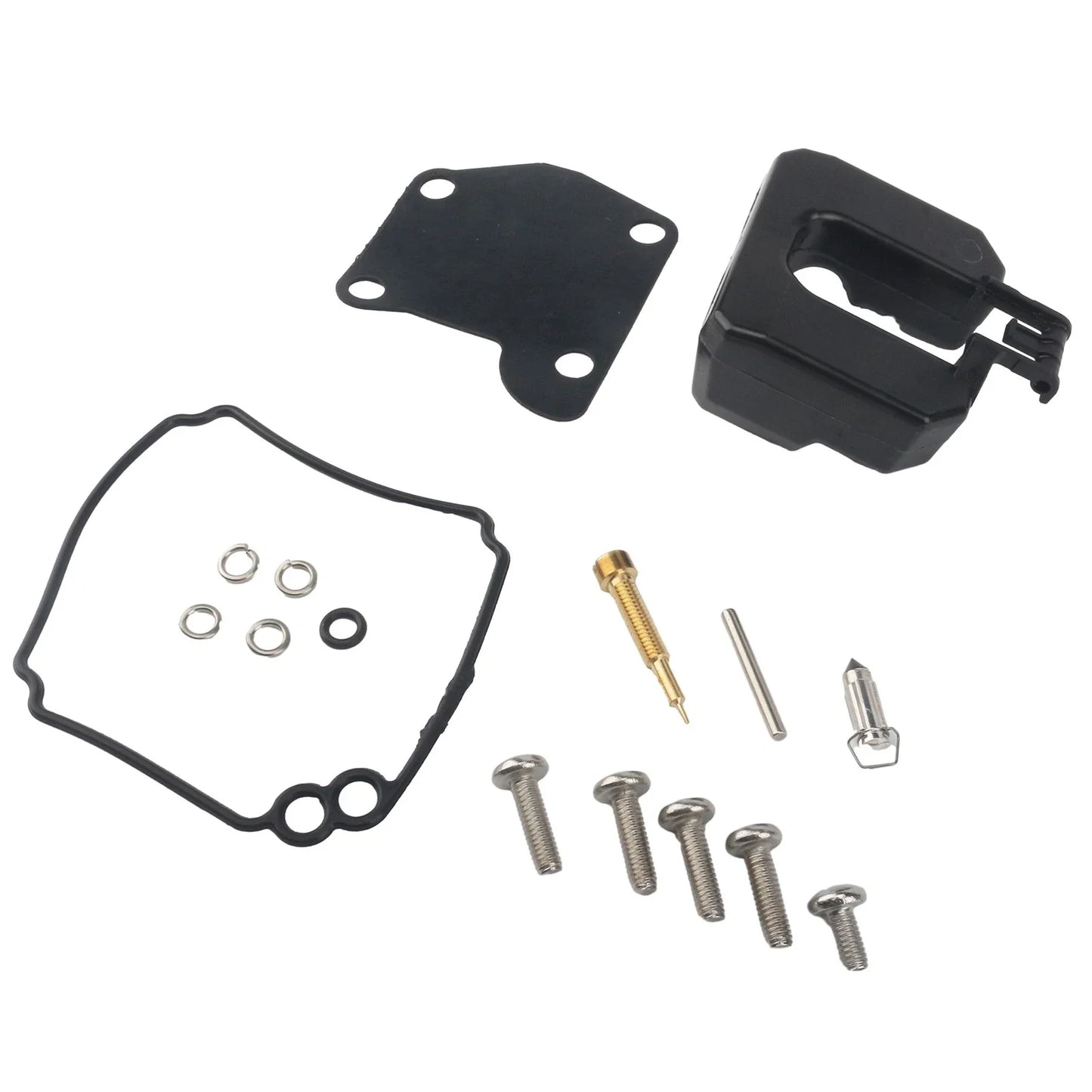 Carburetor Kit with Float for Yamaha 9.9 15 HP Marine Engine
