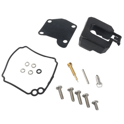 Carburetor Kit with Float for Yamaha 9.9 15 HP Marine Engine