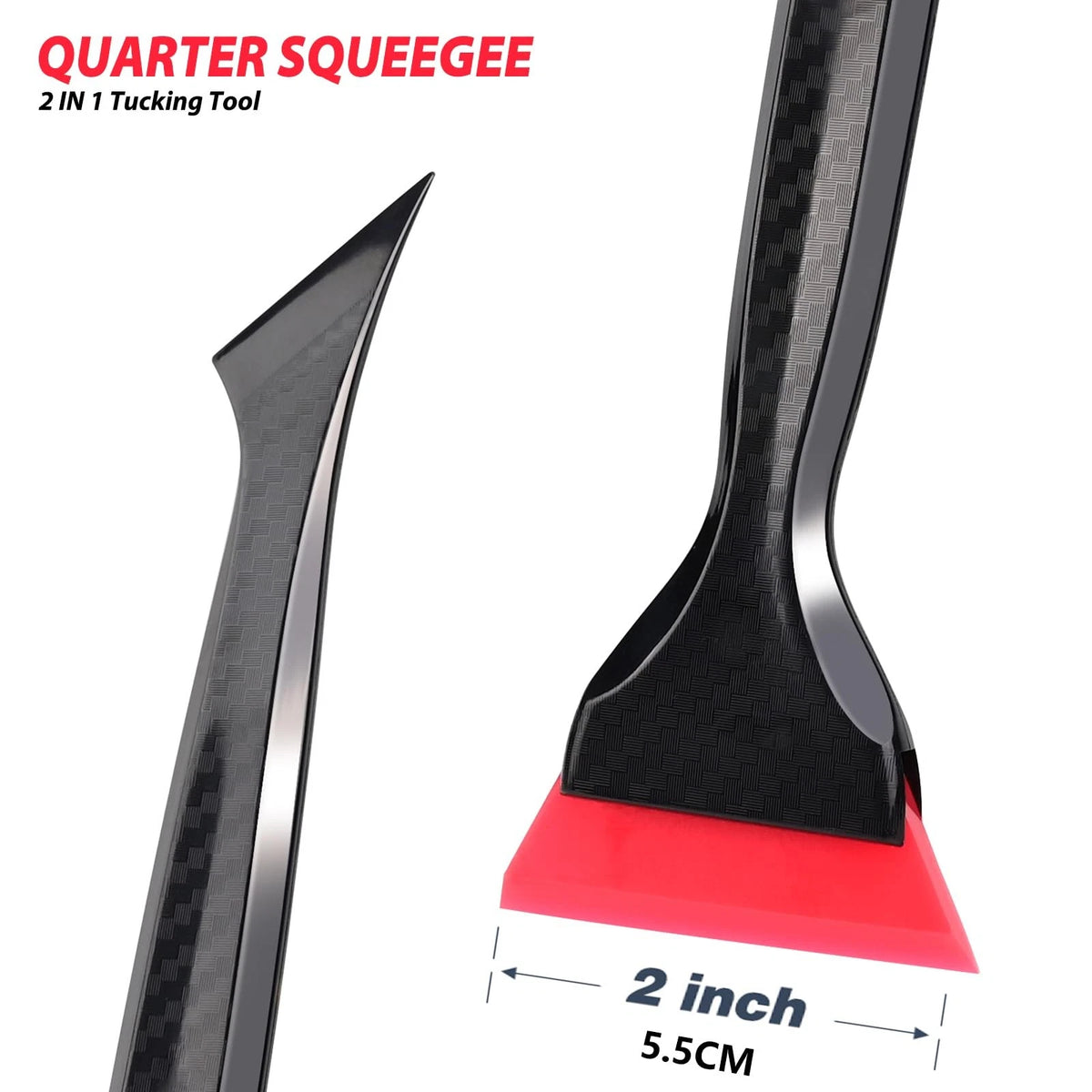 2X Dual Head Window Tint Tool for Tucking & Quarter Small