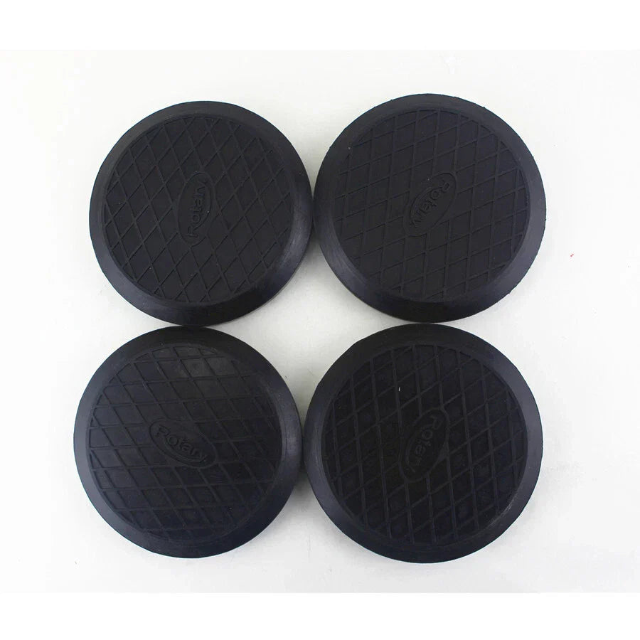 4 x 125mm Heavy Duty Rubber Arm Pads for Auto Truck Hoist