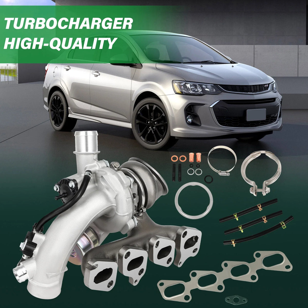 Turbocharger Kit for Buick Encore (2013–2018) 1.4L Gas 781504-5013