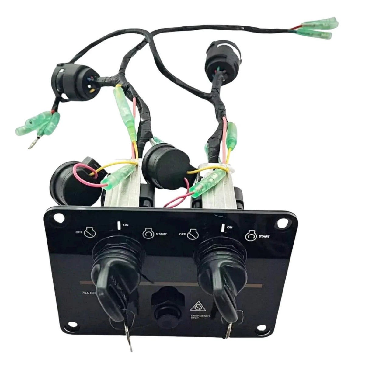 Dual Key Switch for Yamaha Outboards (6K1-82570-13-00, 6K1-82570-08-00)