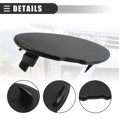 Front Bumper Tow Hook Cover Cap for Ford Explorer (2011–2015) BB5Z17A900APTM Black
