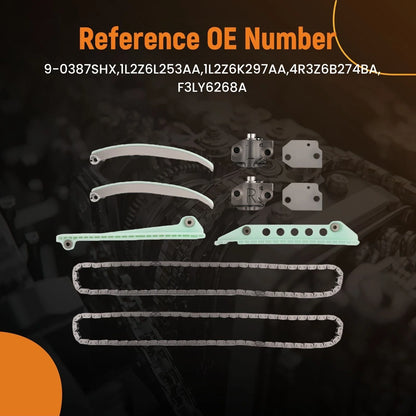 Timing Chain Set for Ford E150 Expedition Mustang 4.6L V8 SOHC (1997–2003)