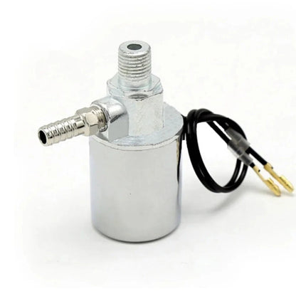 2 Chrome Solenoid Valves for Train Horn Air Tank Compressor (12V/24V)