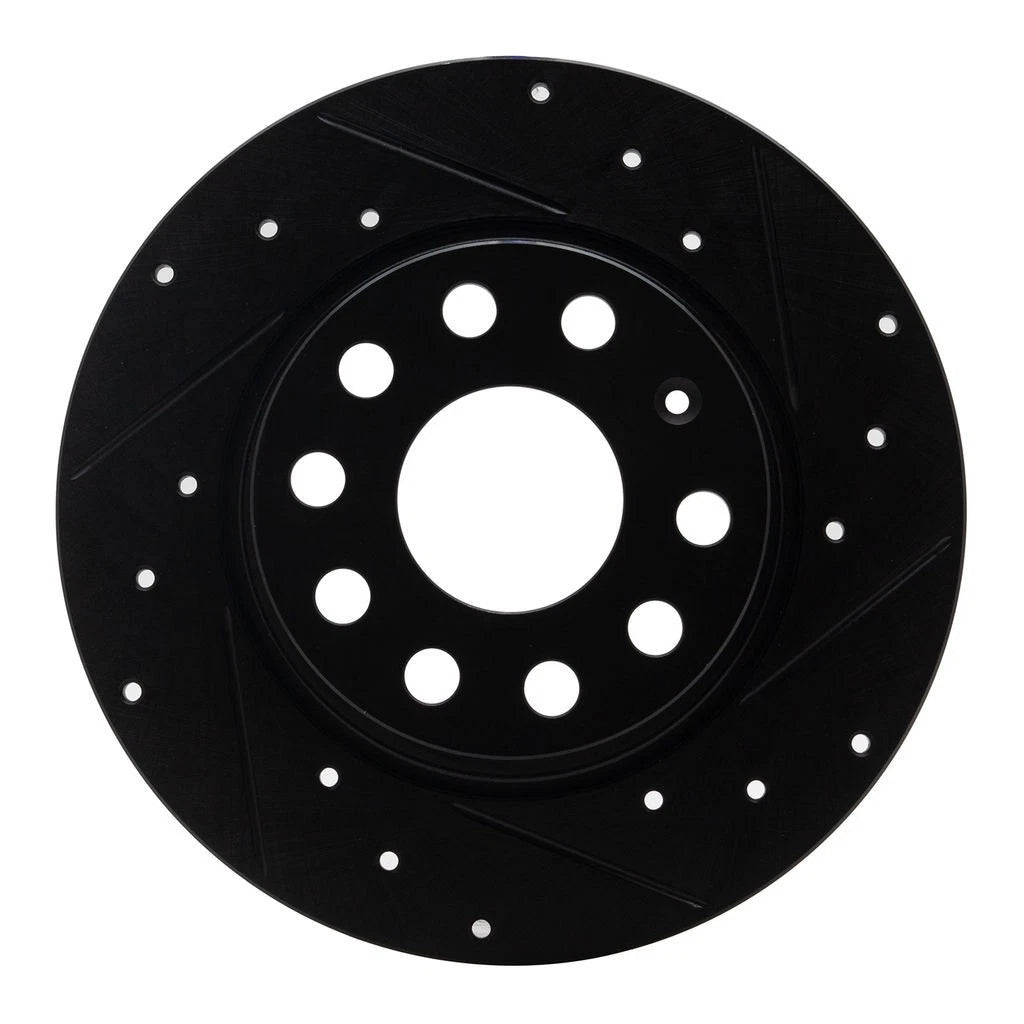 Rotor Set for Volkswagen e-Golf (2015–2019) | Drilled and Slotted | ALX-PAU-DF-8002-74039-CLA8