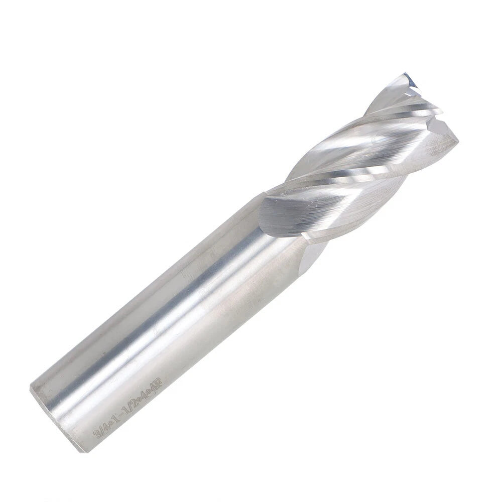 1-1/2" Length Cut Carbide End Mill 3/4" 4 Flute (Overall Length 4")