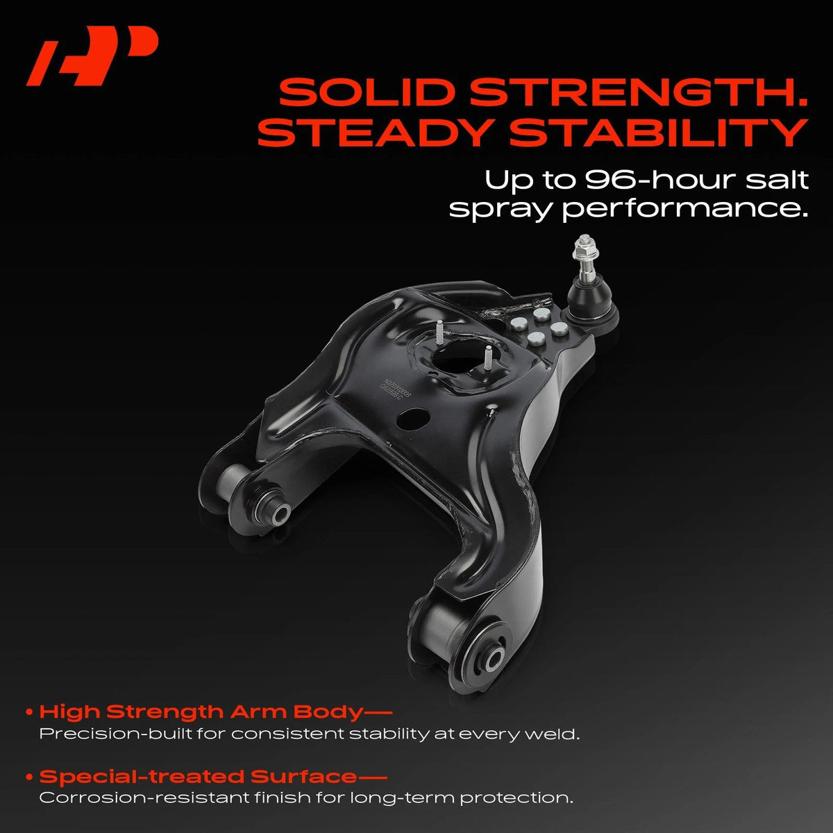 Front Left Lower Control Arm w/ Ball Joint for Dodge Ram 1500 (521-935, 52106559AB, 52106559AC, 52106559AD, RK623526)