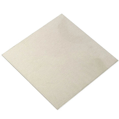2PC Nickel Ni Sheet Plate for Electroplating (1mm x 100mm x 100mm)