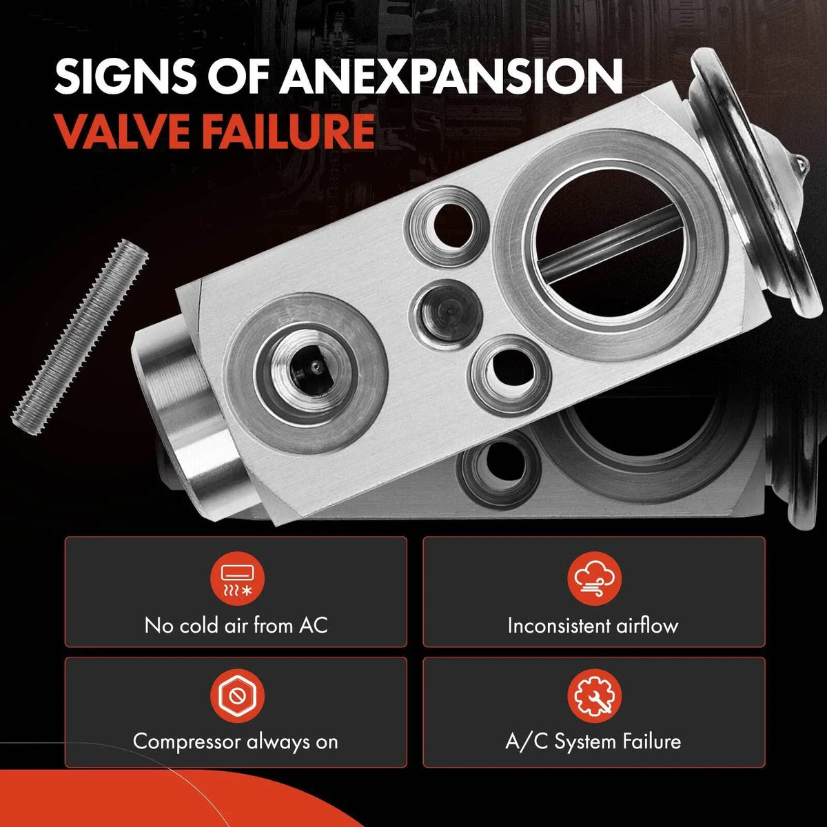 A/C Expansion Valve for Dodge Durango, Jeep Grand Cherokee (2011–2013)
