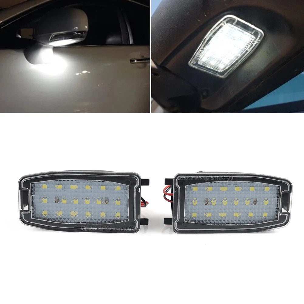 Side Rearview Mirror Puddle Light for Land Rover LR2 LR3 LR4 Range Rover