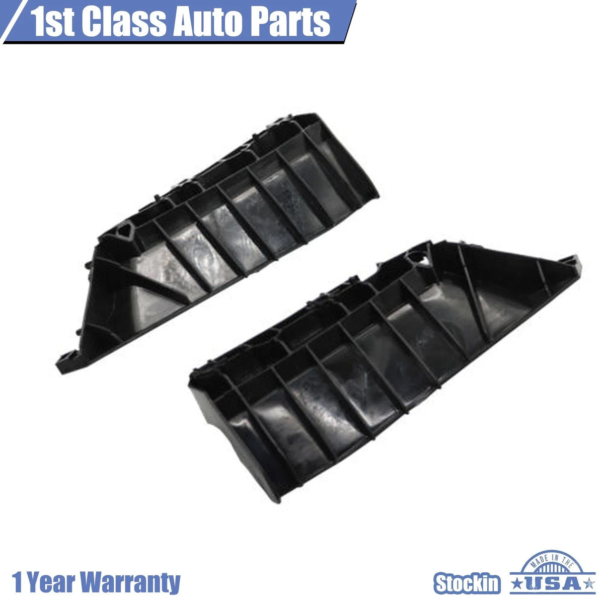 Set of 2 Bumper Cover Support Stiffeners for Infiniti Q50 (2014–2020)