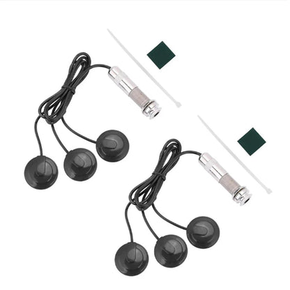 2X Piezo Pickup Transducer for Acoustic Guitar Ukulele Mandolin