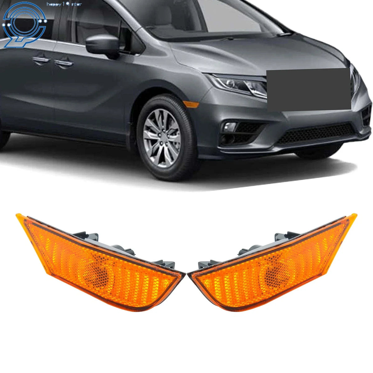 Pair of Marker Turn Lights for Honda Odyssey (2018–2019)