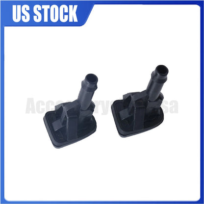 Set of 2 Windshield Wiper Washer Nozzles for Ford Explorer Mountaineer (1L2Z-17603-AA)