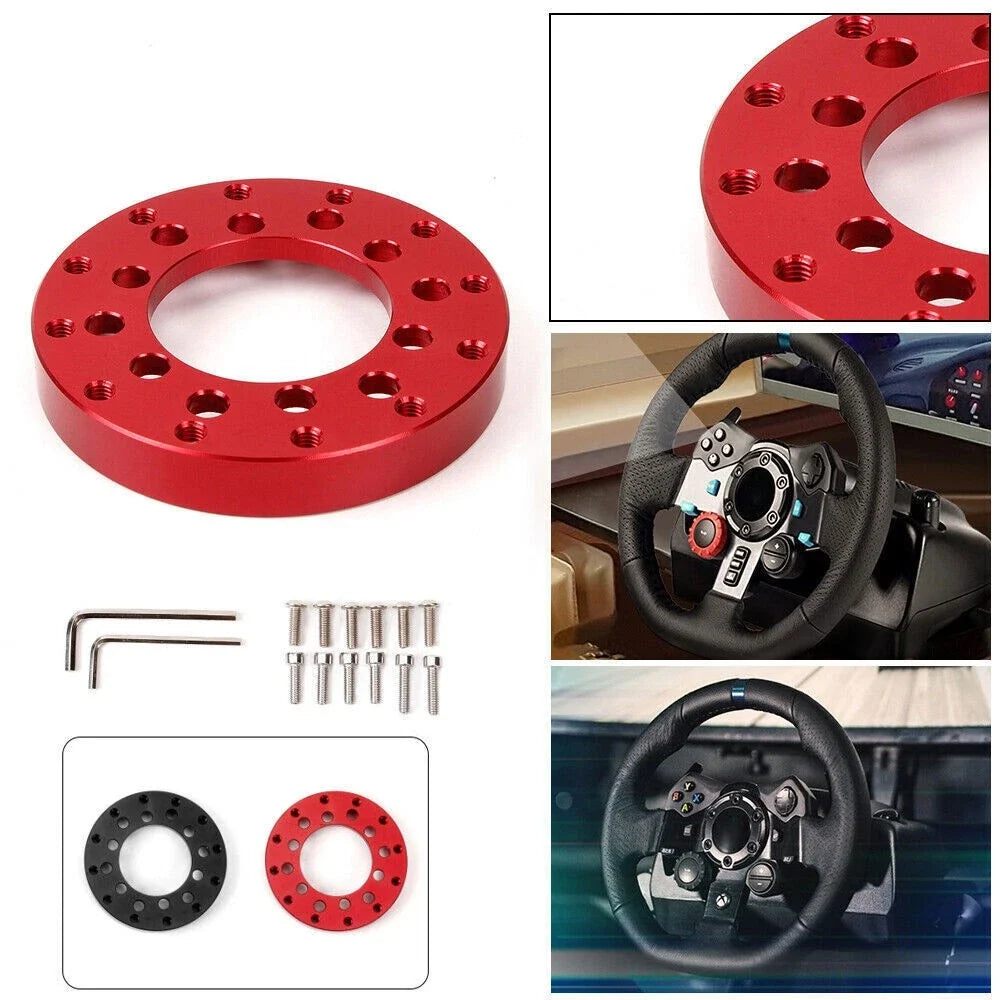 Aluminum Steering Wheel Adapter Plate for Logitech G27 G29 G920 G923