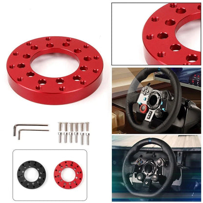 Aluminum Steering Wheel Adapter Plate for Logitech G27 G29 G920 G923