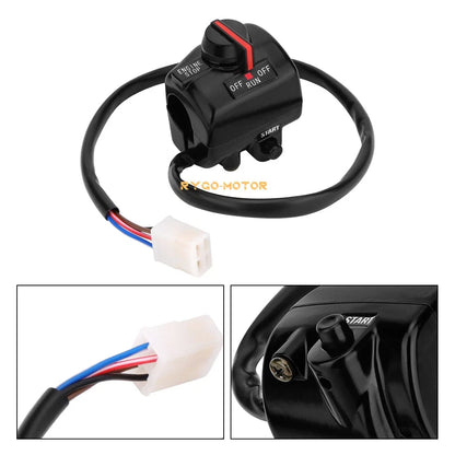 Right Handlebar Throttle Start Stop Switch for Yamaha XS400 XS650 (1977–1984)