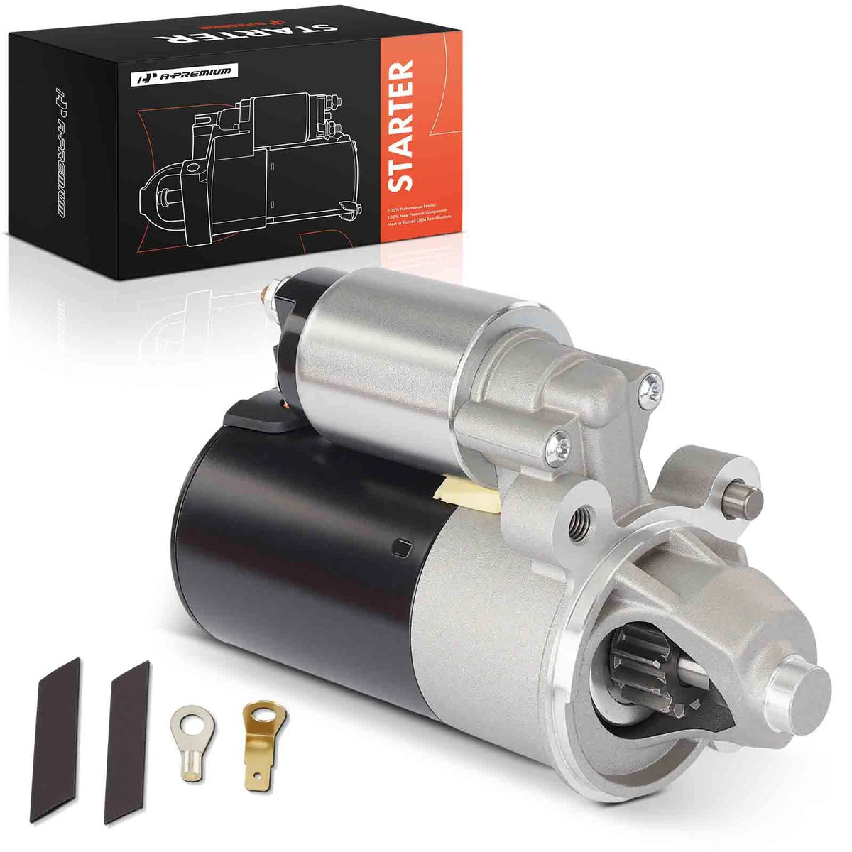 Starter Motor for Ford Taurus Mercury Sable (2000–2007) 112604 YF1U-11000-AA YF1Z-11002-AA 6642N 6642