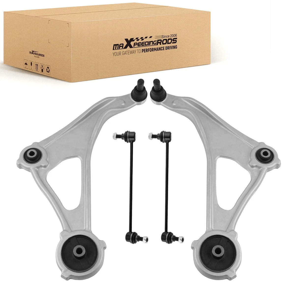 Front Lower Control Arm Sway Bar Link Kit for Nissan Maxima (2016–2023)