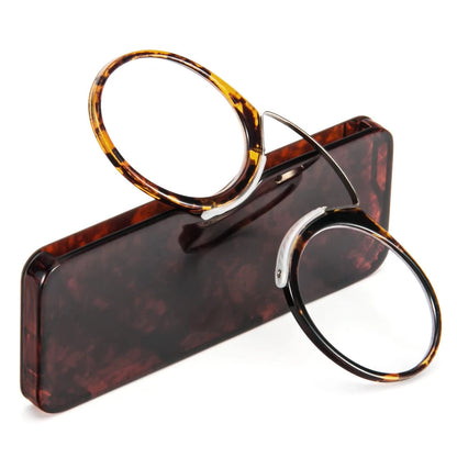 Ultra Thin Armless Reading Glasses No 2.5 for Men Women (2023)