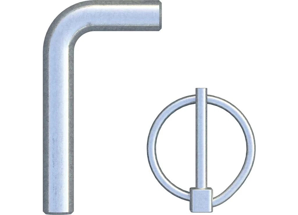 2X Replacement Gooseneck Safety Chain Anchor Pins for Curt (19250)