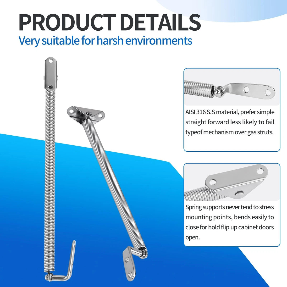 2X Marine Spring for Hoffen (8-1/4")