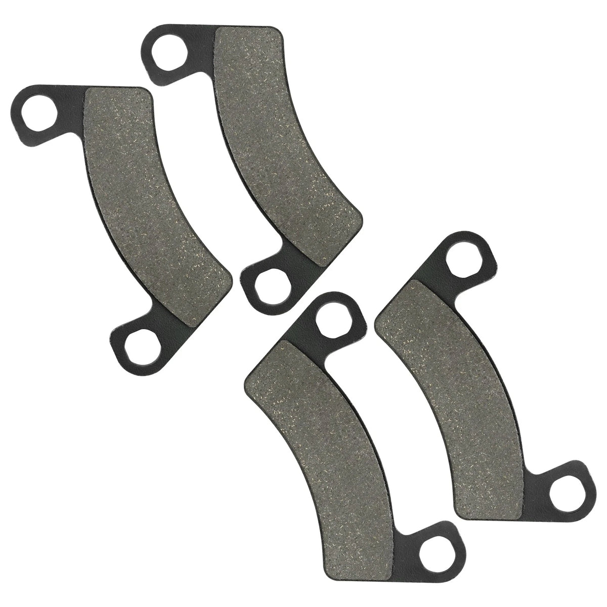 Set of 2 Semi-Metallic Brake Pads for John Deere (AM148144, AM148755)