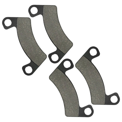 Set of 2 Semi-Metallic Brake Pads for John Deere (AM148144, AM148755)