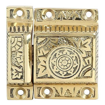 A29 Solid Brass Cabinet Latch for Handmade Polished Lacquered-F