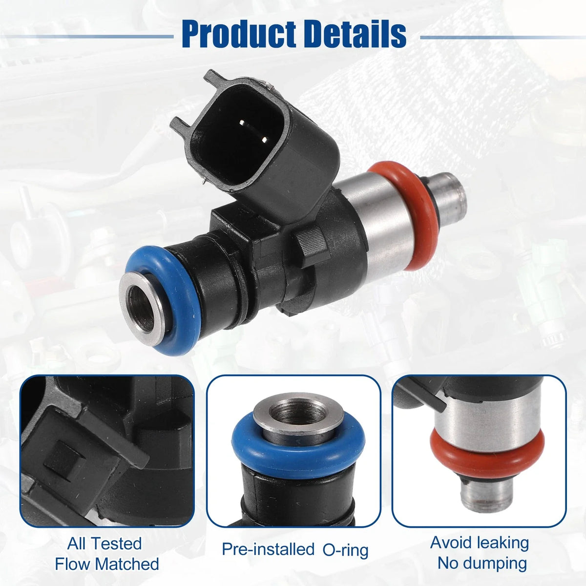 Fuel Injector Nozzle for Ford F-150 3.5L 3.7L (2011–2017) No.BR3Z-9F593-B