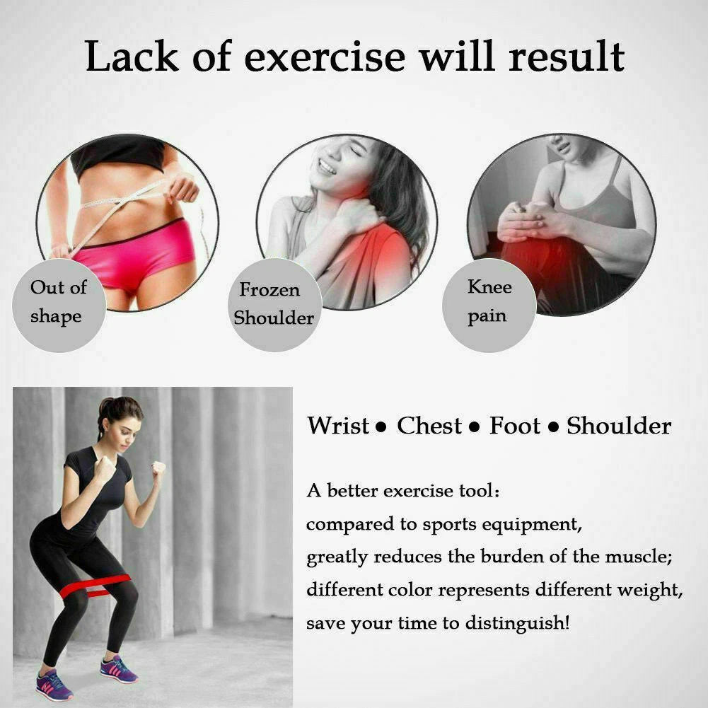 Resistance Bands Loop Set for Gym Exercise and Yoga (2023)