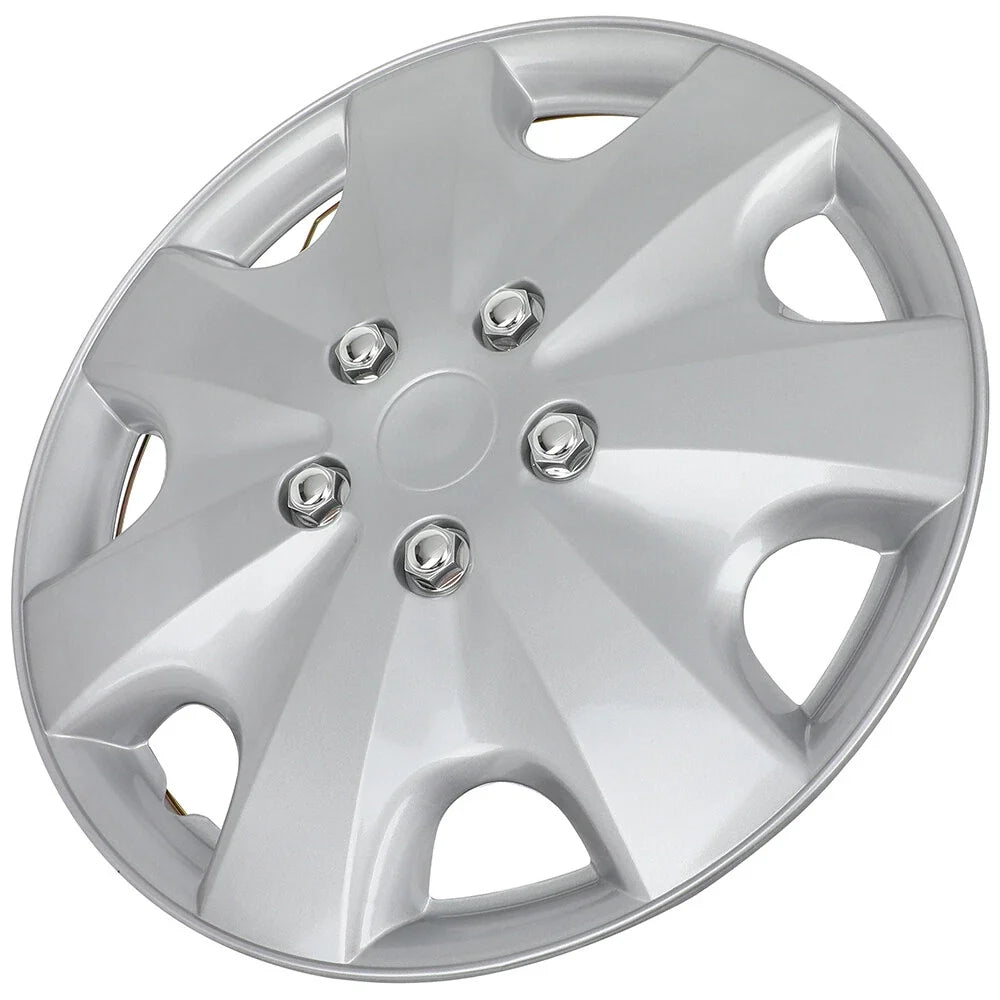 Set of 4 Wheel Hub Caps for 16" Rims (Universal Fit)