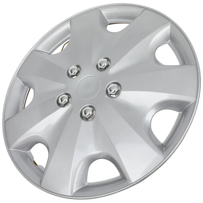 Set of 4 Wheel Hub Caps for 16" Rims (Universal Fit)