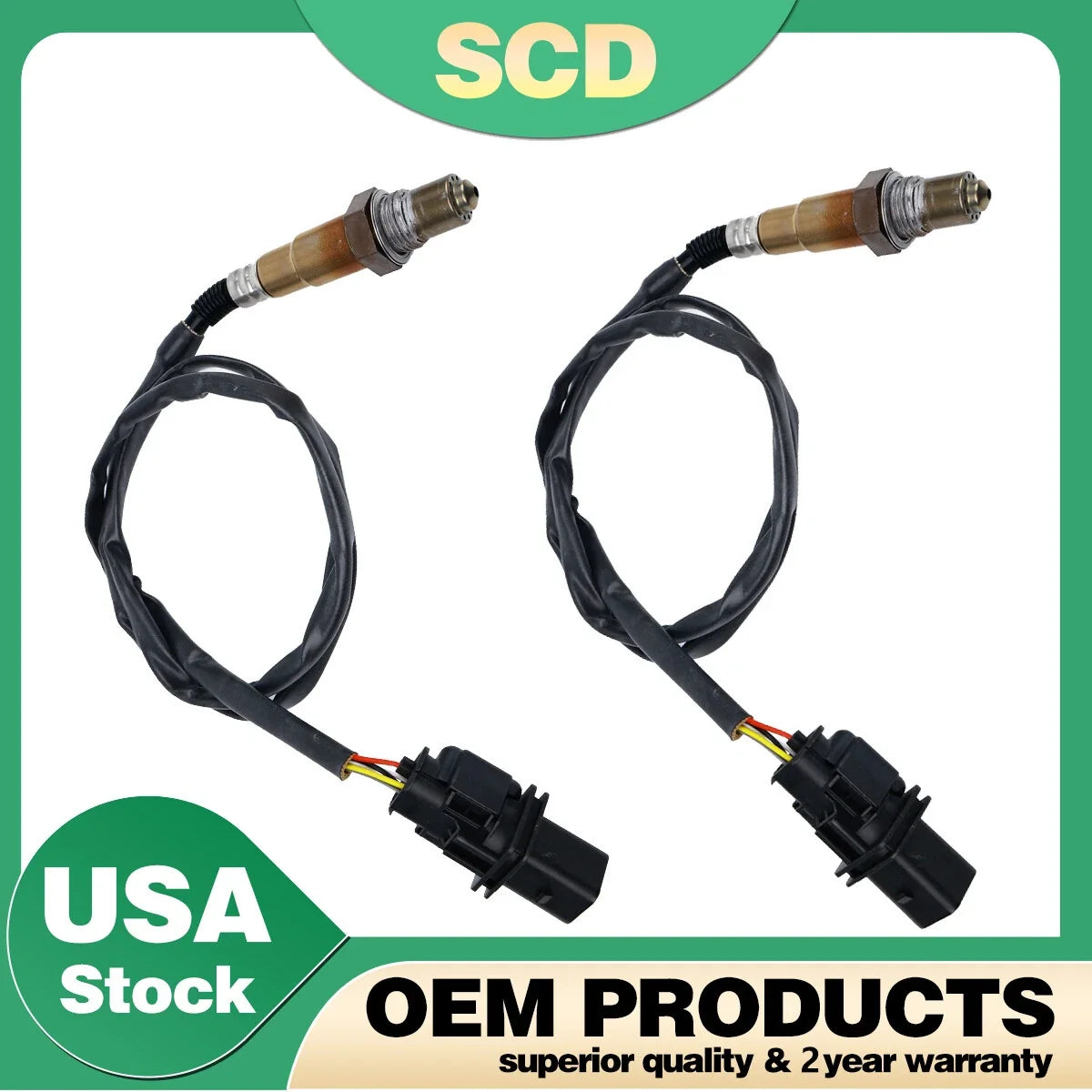 2X Upstream Oxygen O2 Sensor 234-5095 for Infiniti M56 QX56 QX80 Q70 (2011–2014)