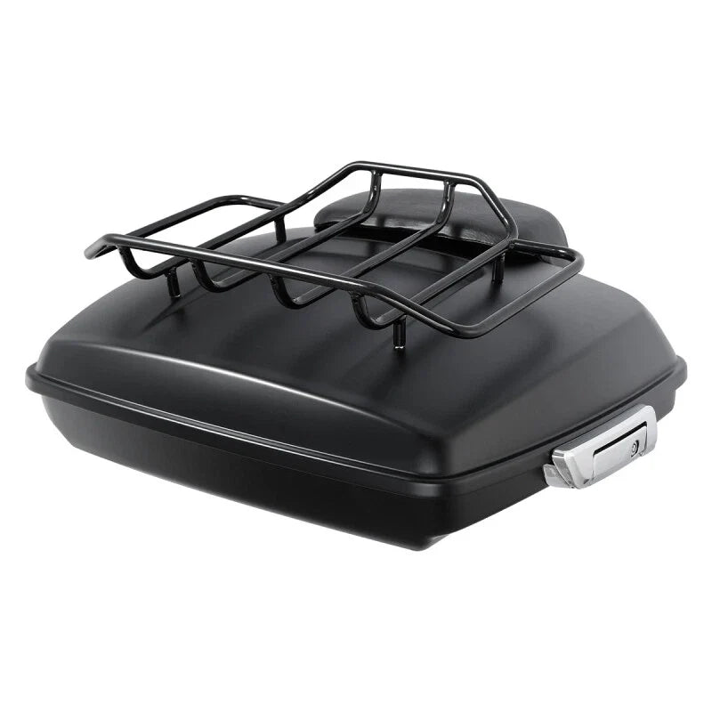 Matte Black Razor Trunk Pad for Harley Touring (1997–2008)
