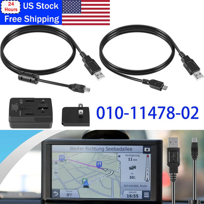 AC Adapter Charger for Garmin 010-11478-02 GPS (2010–2023)