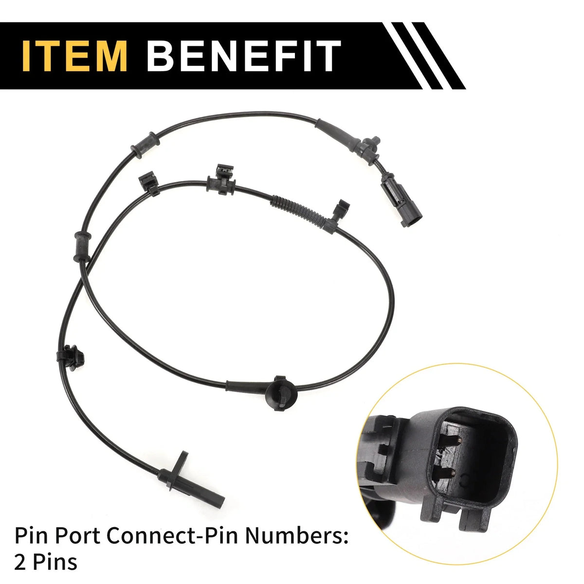 ABS Wheel Speed Sensor for Ford Ranger (2010–2011) Rear Left