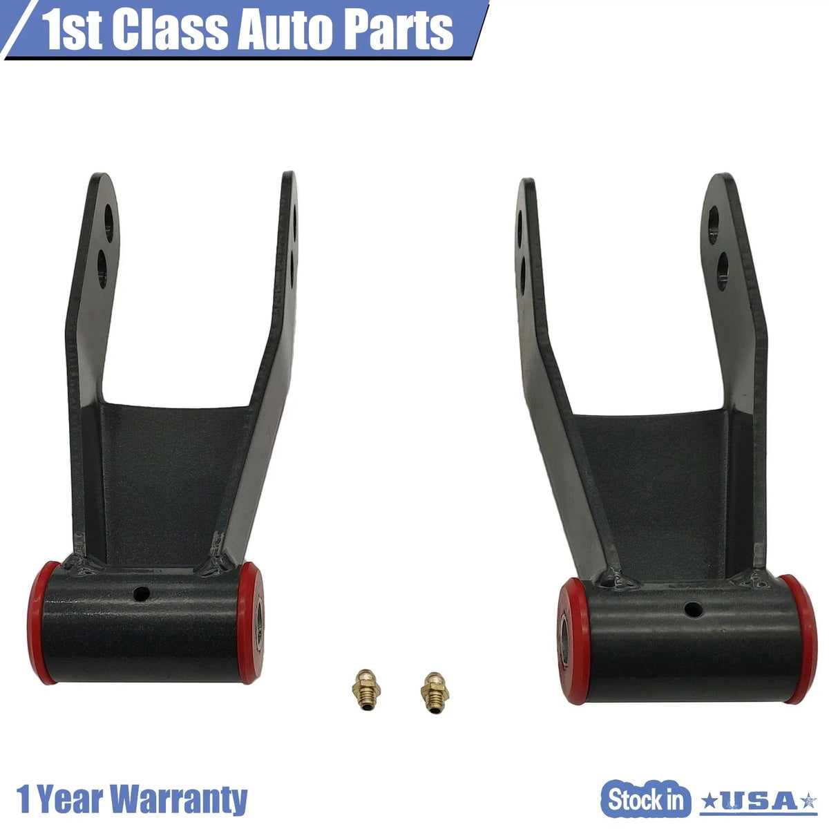 Set of 2 Rear Lowering Shackles for Ford F150 (1997–2003)